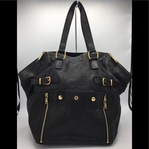 Yves Saint Laurent Downtown Large Leather Bag